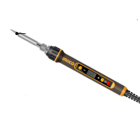INGCO 120W soldering iron with digital temperature control and ceramic heating core