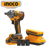 Ingco P20S/20V Lithium-ion Brushless AI Impact Wrench 1/2" 405N.m ING- CT