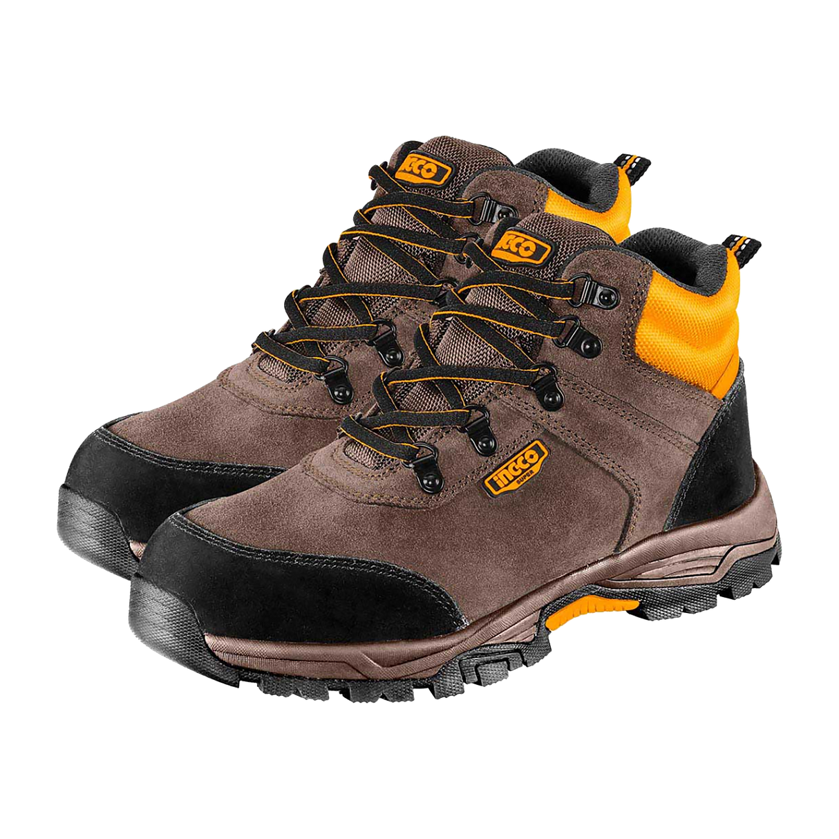 Ingco Safety Boots, S1P Class, Leather and EVA/Rubber Sole with Steel Midsole SSH11S1P