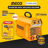[Free Cordless Drill ] INGCO by Winland Portable Welding Machine Inverter IGBT ARC MMA ING-SS