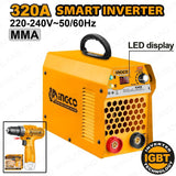 [Free Cordless Drill ] INGCO by Winland Portable Welding Machine Inverter IGBT ARC MMA ING-SS