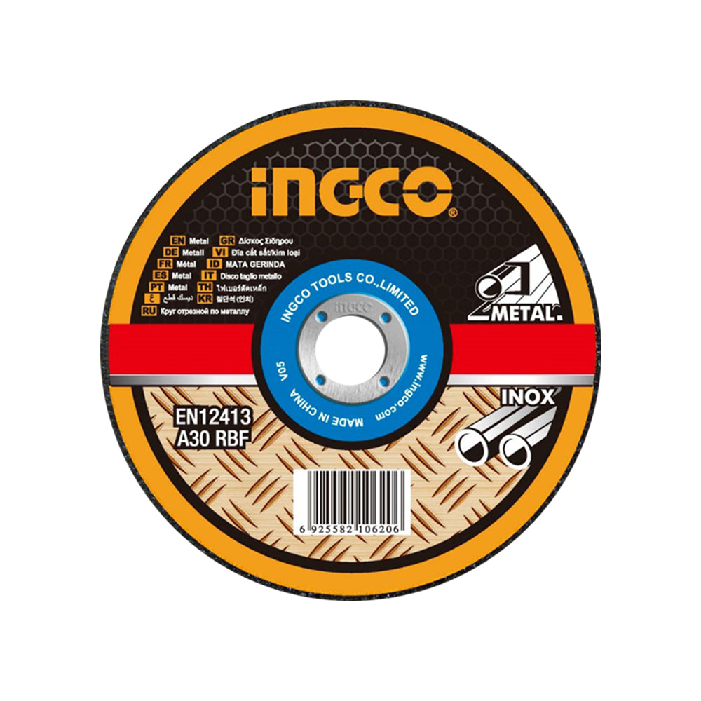 Ingco Abrasive Metal Cutting Disc 4 Inch MCD301001 – INGCO Philippines