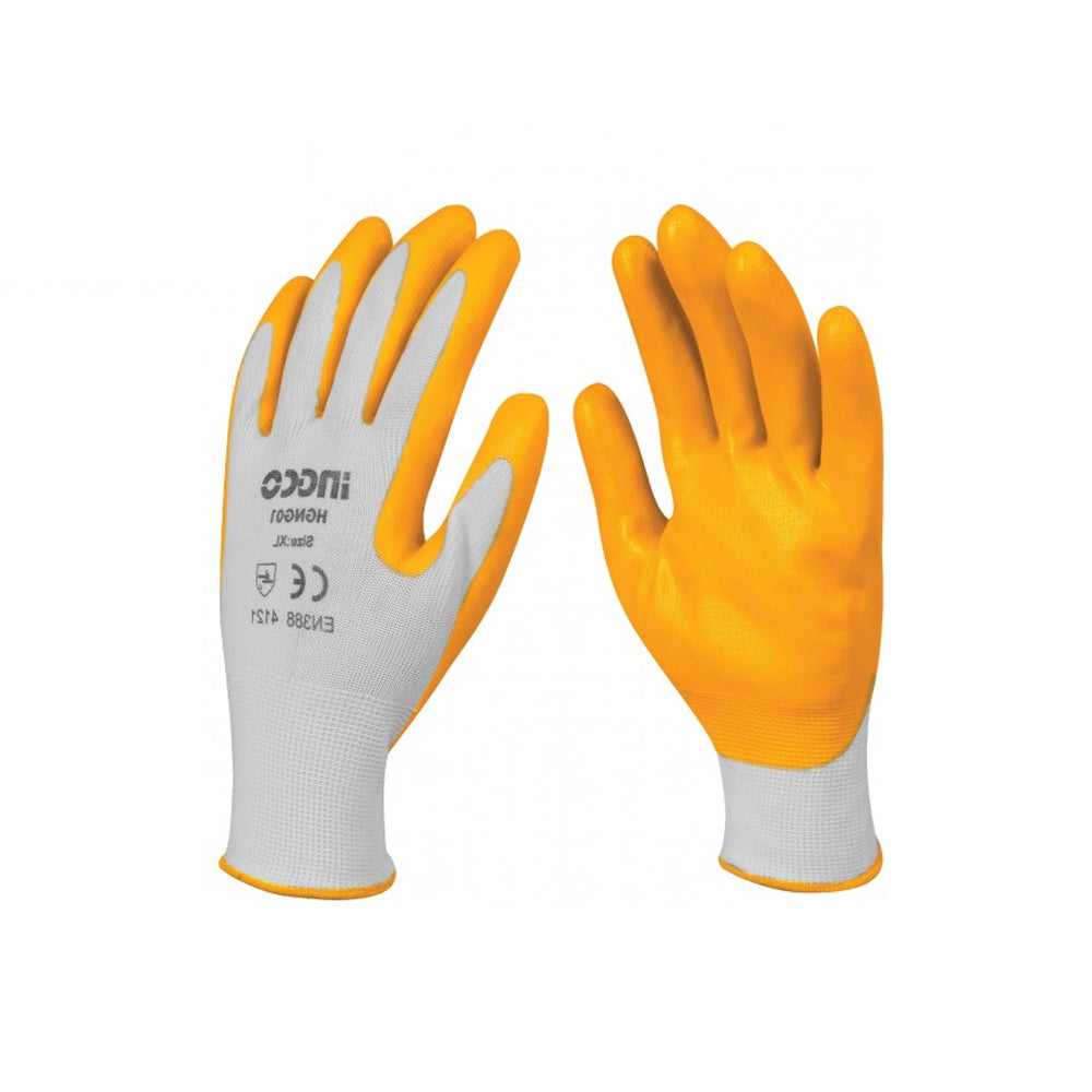 Nitrile Oil Resistant Rubber Safety Gloves HGNG01