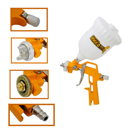 Air Spray Gun 600cc with 1.5mm Nozzle Suitable for Base Coating ASG240613