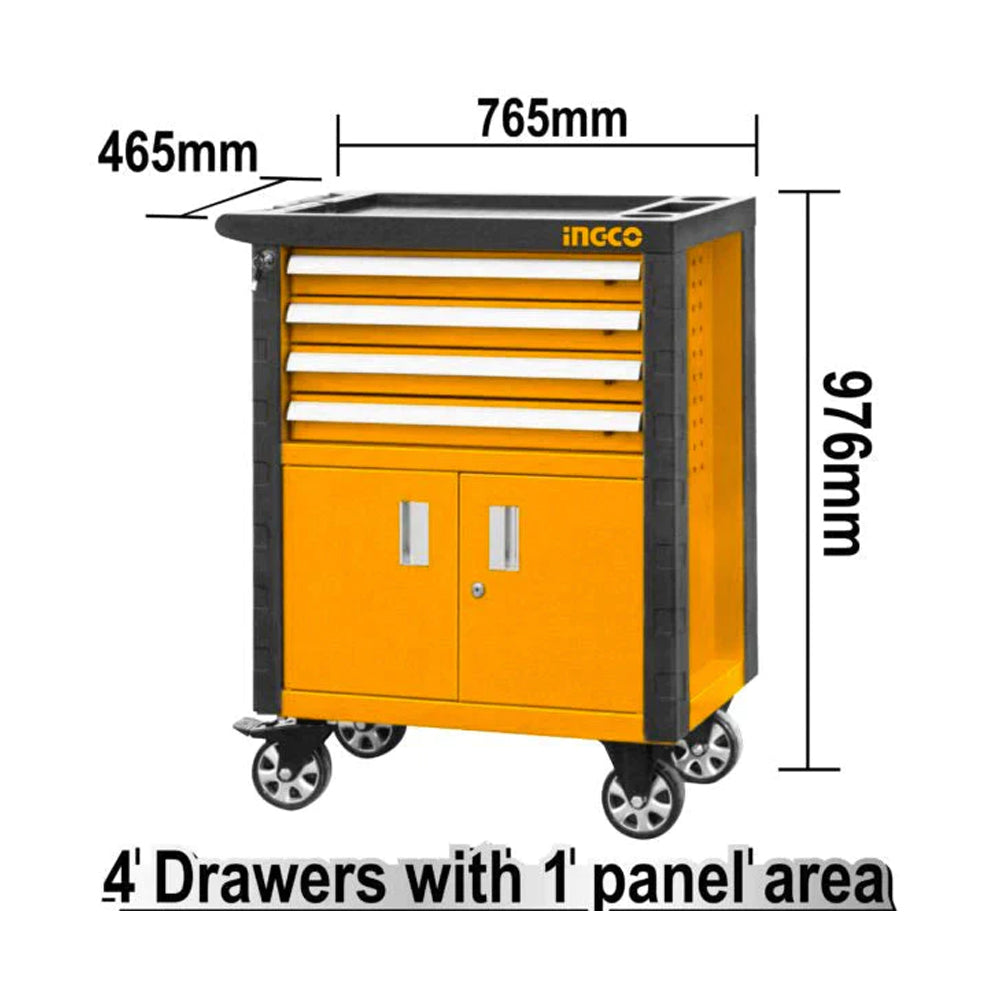 Roller Tool Cabinet with 4pcs Drawers HDTC01042